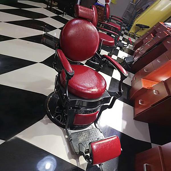 Großhandel B2B Vintage Friseursalon Barber Shop Friseurstuhl schwenkbar Frisierstuhl B
